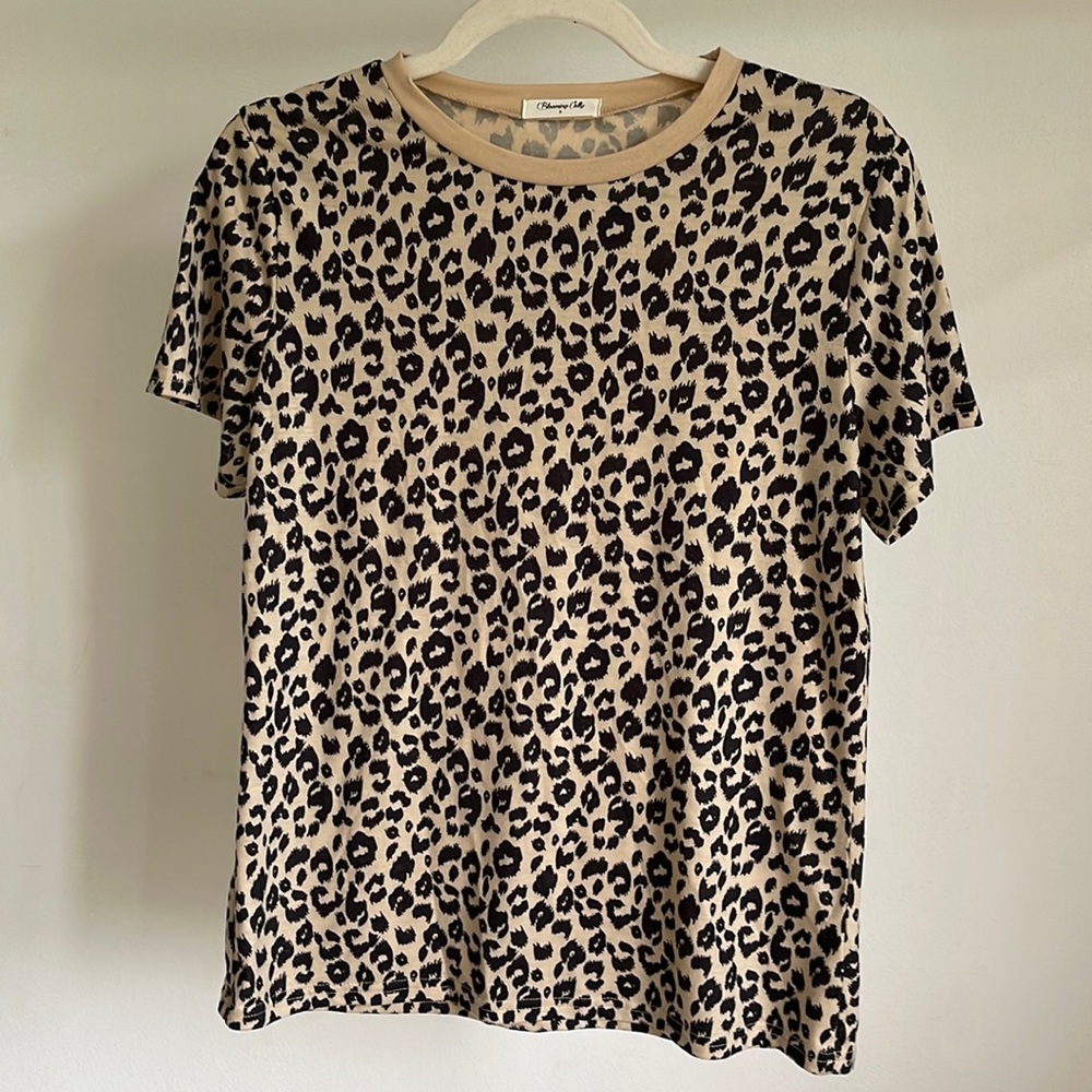 Blooming Lady Cheetah Top